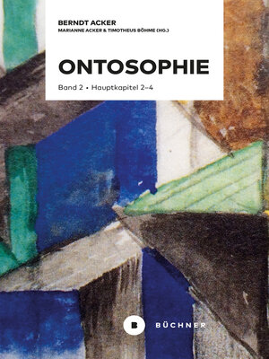 cover image of Ontosophie, Band 2